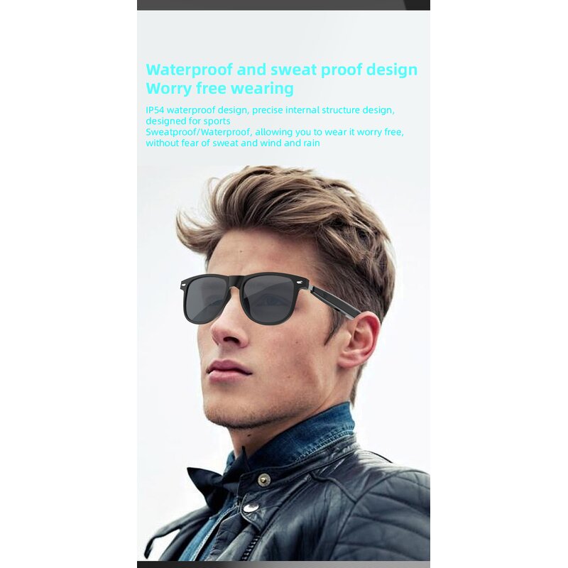 Smart Glasses Factory - OEM/ODM Custom Answer Call Music Play Voice Assistant UVProof