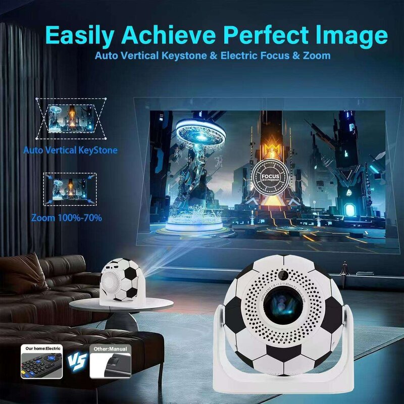 Mini Projector Factory - OEM/ODM Custom 4K Android 13 WIFI Auto Focus Outdoor