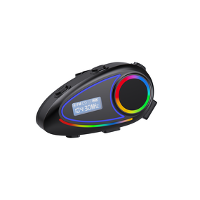 Motorcycle Headphones Factory - OEM/ODM Custom K18 HiFi Voice Assistant LED Light FM Radio