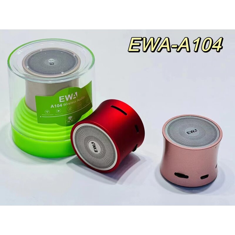 BT Speaker Factory - OEM/ODM Custom EWA A104 High Quality Wireless Mini Portable Bass