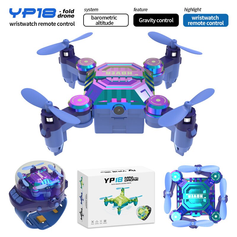 Drone Factory - OEM/ODM Custom YP18 Wristwatch Gravity Control HD Camera Handheld