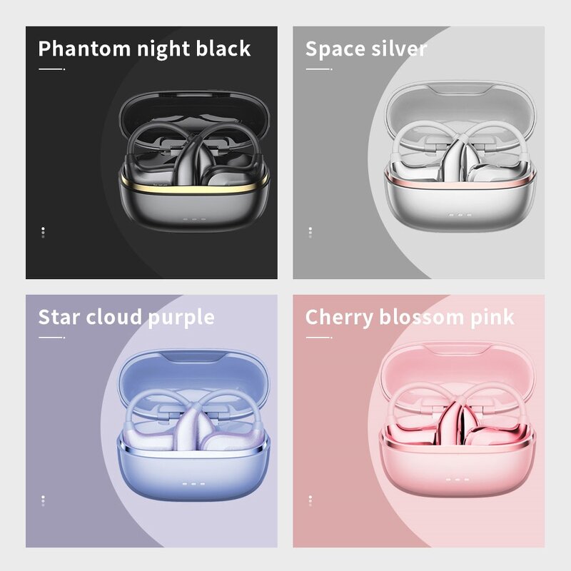 Open Ear Headphones Factory - OEM/ODM Custom NE18 OWS HiFi Sound AI Noise Cancelling