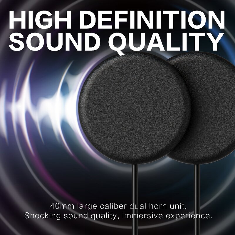 Helmet Bluetooth Earphones Factory - Factory Price K17 Noise Reduction IP65 Large Battery