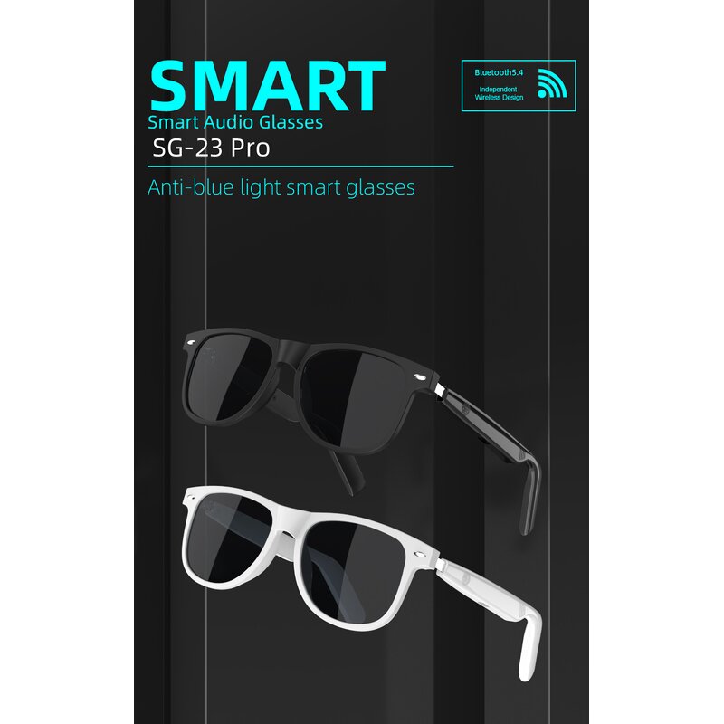 Smart Glasses Factory - OEM/ODM Custom Answer Call Music Play Voice Assistant UVProof