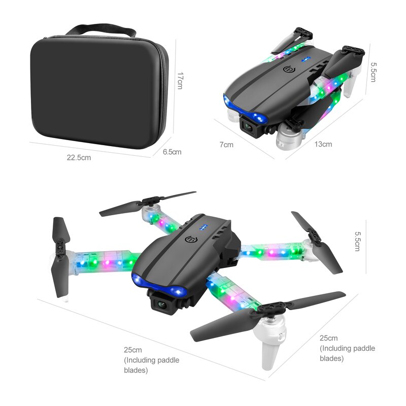 Drone Factory - OEM/ODM Custom E88D E99D With Remote Control Screen Flow Position Dual HD
