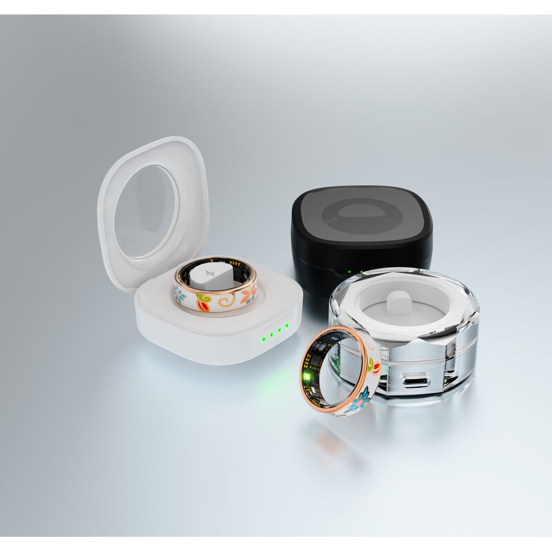 Smart Ring Factory - OEM/ODM Custom Health Fashion Heart Rate Blood Oxygen Pressure