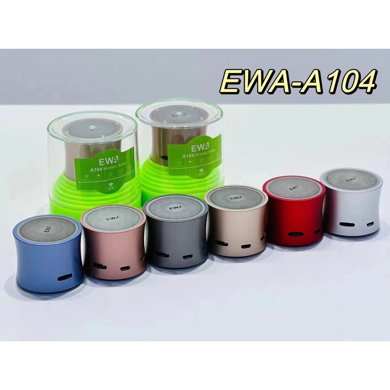 BT Speaker Factory - OEM/ODM Custom EWA A104 High Quality Wireless Mini Portable Bass