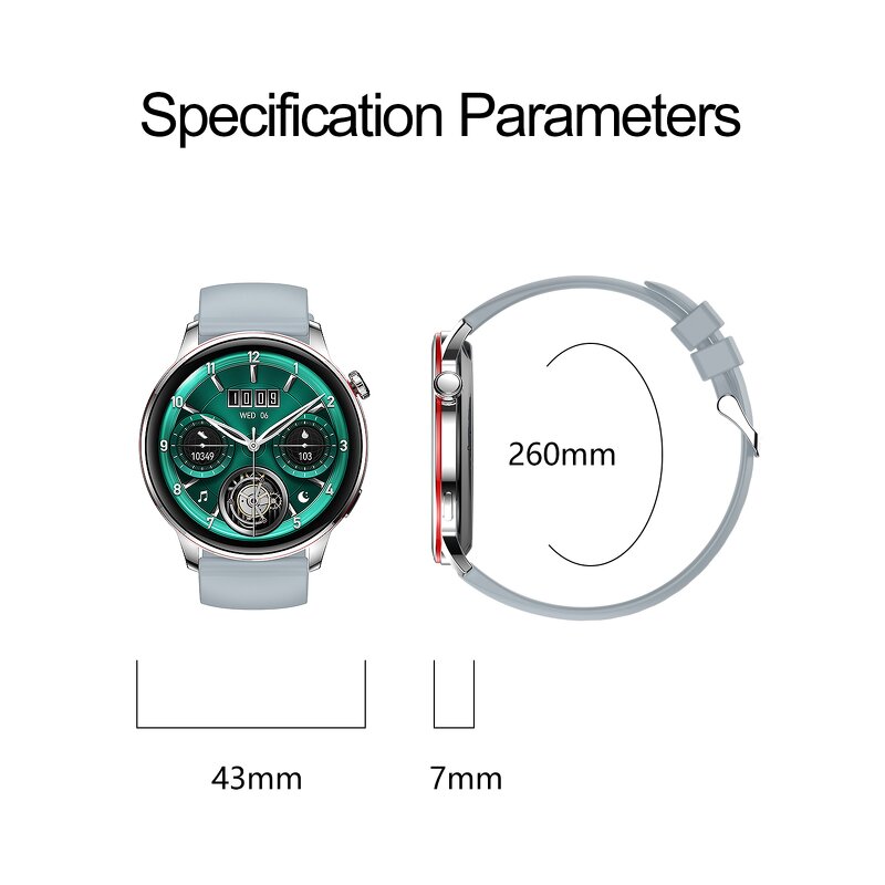 Smart Watch Factory - OEM/ODM Custom 1.43" Amoled BT Call Always-On IP68