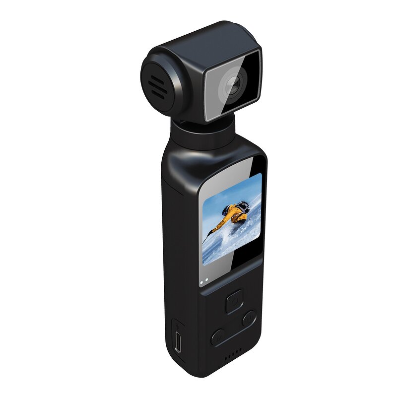 Action Camera Factory - OEM/ODM Custom 4K 1.33" Screen 270 Degrees Rotate Wifi