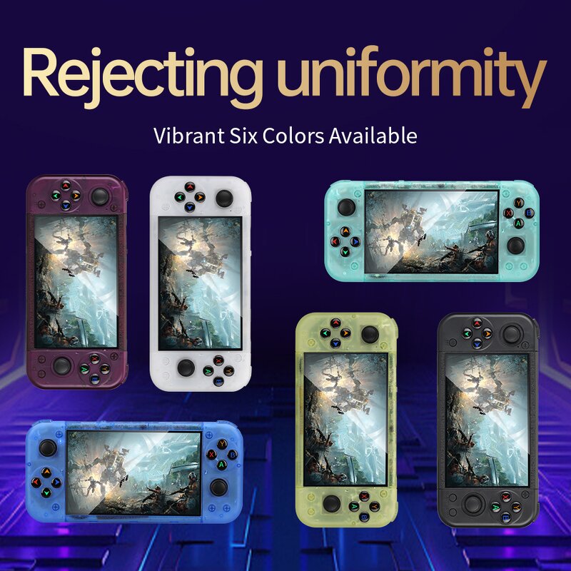 Handheld Game Console Factory - OEM/ODM Custom 5inch RK3128 Open Source Linux PS1 GBA