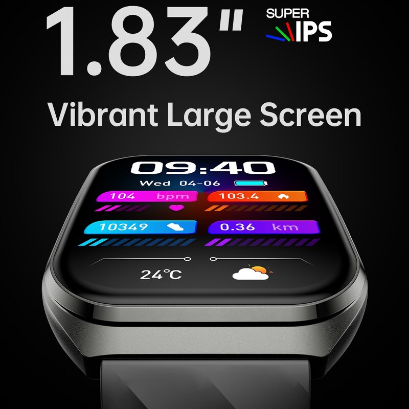 Smart Watch Factory - OEM/ODM Custom 1.83inch 3D Curved Display BT Call IP68