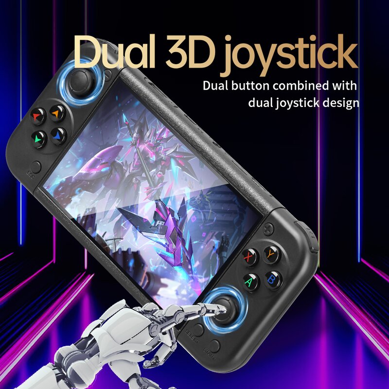 Handheld Game Console Factory - OEM/ODM Custom 5inch RK3128 Open Source Linux PS1 GBA