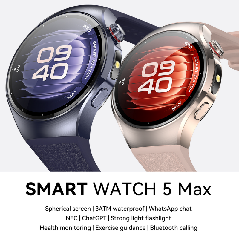 Smart Watch Factory - OEM/ODM Custom 1.51" Ai Chat NFC GPS 5ATM Waterproof