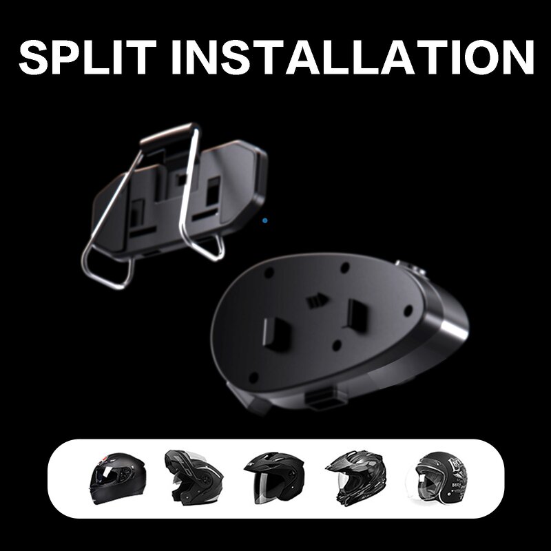 Helmet Bluetooth Earphones Factory - Factory Price K17 Noise Reduction IP65 Large Battery