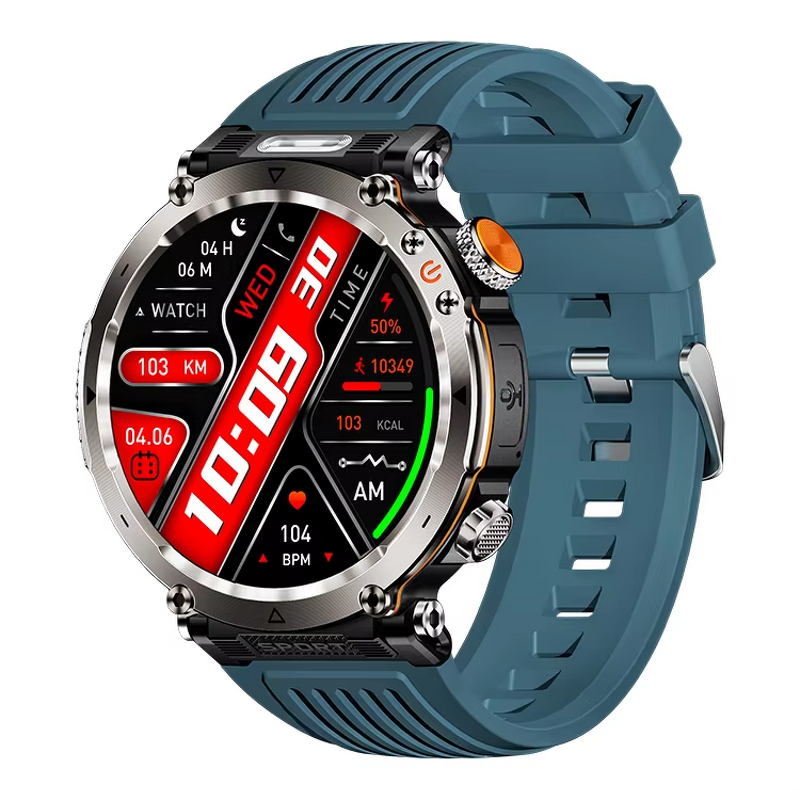 Smart Watch Factory - OEM/ODM Custom 1.7 Inch Round Screen BT Call IP68 Outdoor