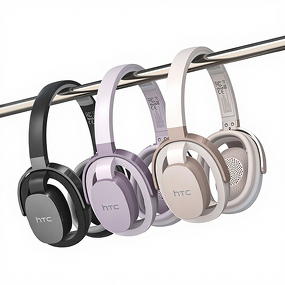 True Wireless Headphones Factory - OEM/ODM Custom HTC HP07 Noise Reduction Cancel BT 6.0