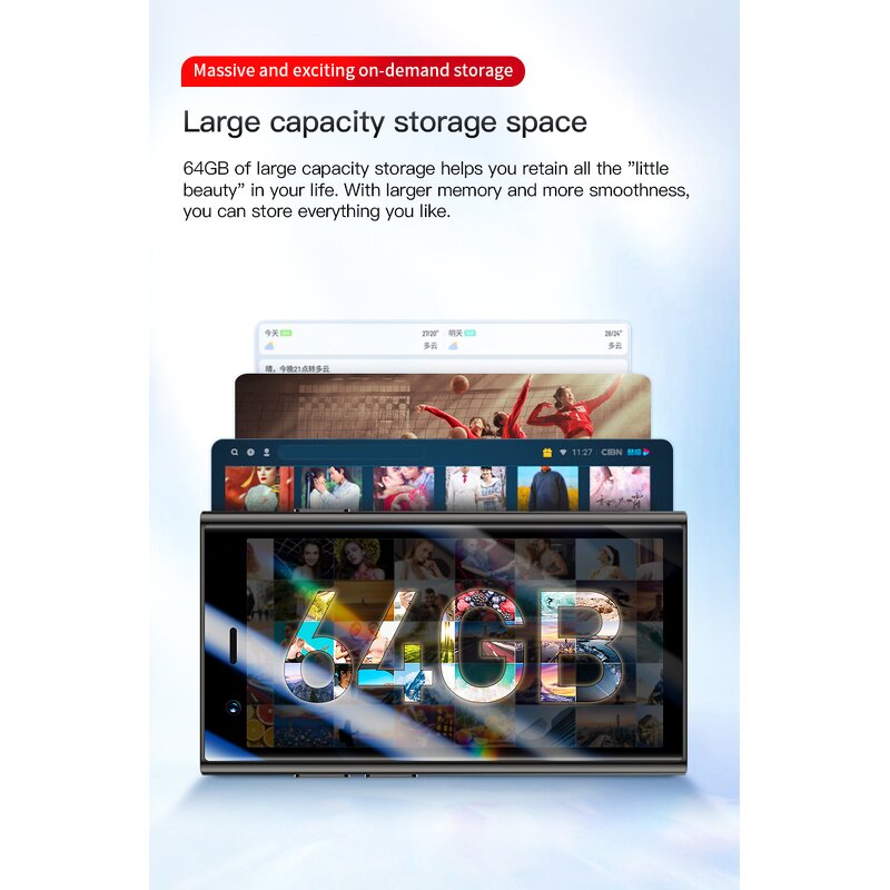 Mobile Phone Factory - OEM/ODM Custom S24 Pro Max 3.0" HD Camera 2500mAH Face Unlock