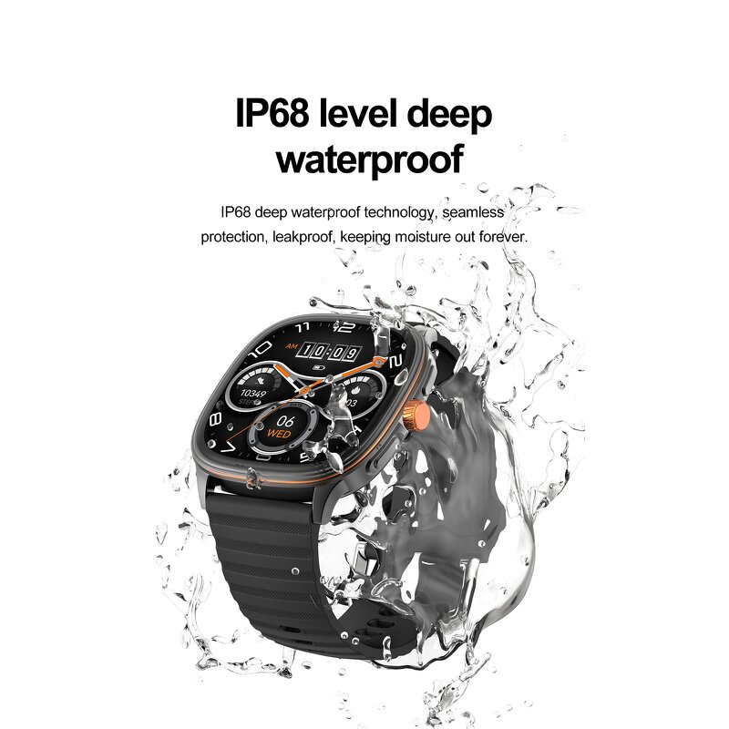 Smart Watch Factory - OEM/ODM Custom 1.73" Amoled BT Call NFC IP68 Waterproof