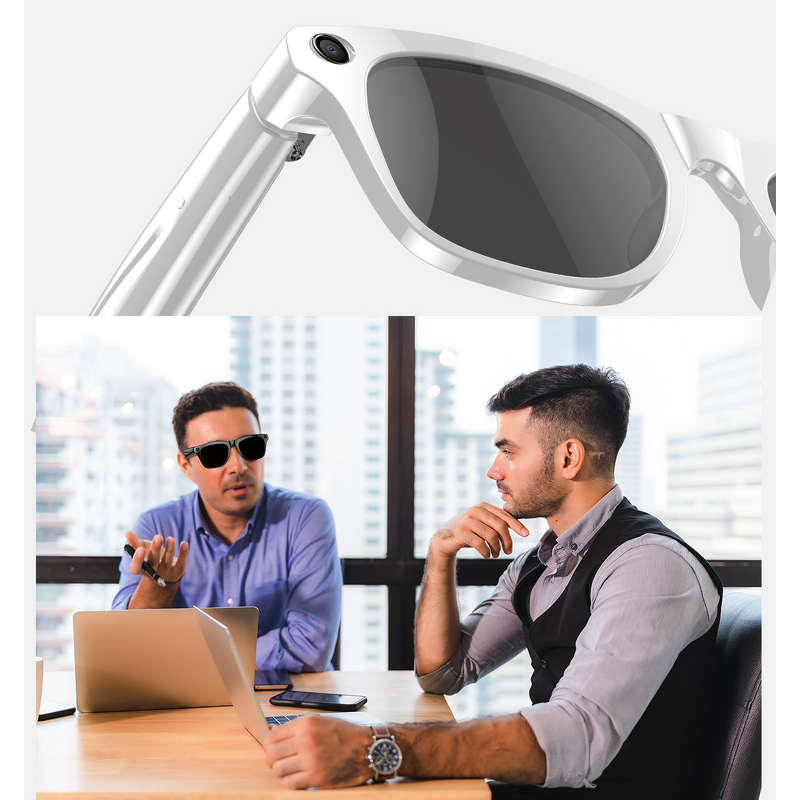 AI Smart Glasses Factory - OEM/ODM Custom Camera 720P Video Shooting Flashlight Translation