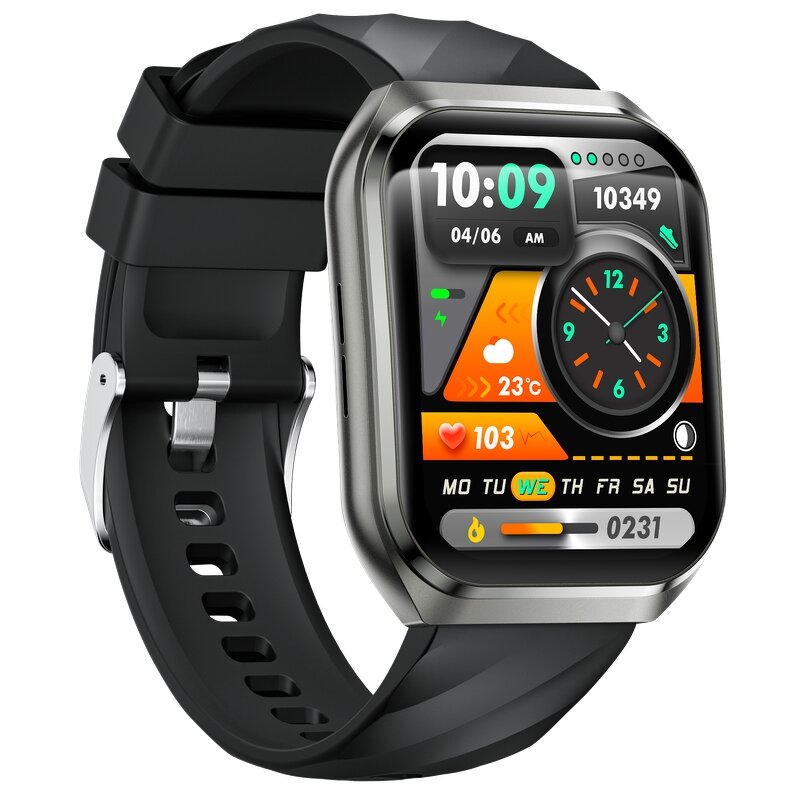 Smart Watch Factory - OEM/ODM Custom 1.83 Inch Curved 3D Display Square Screen IP68