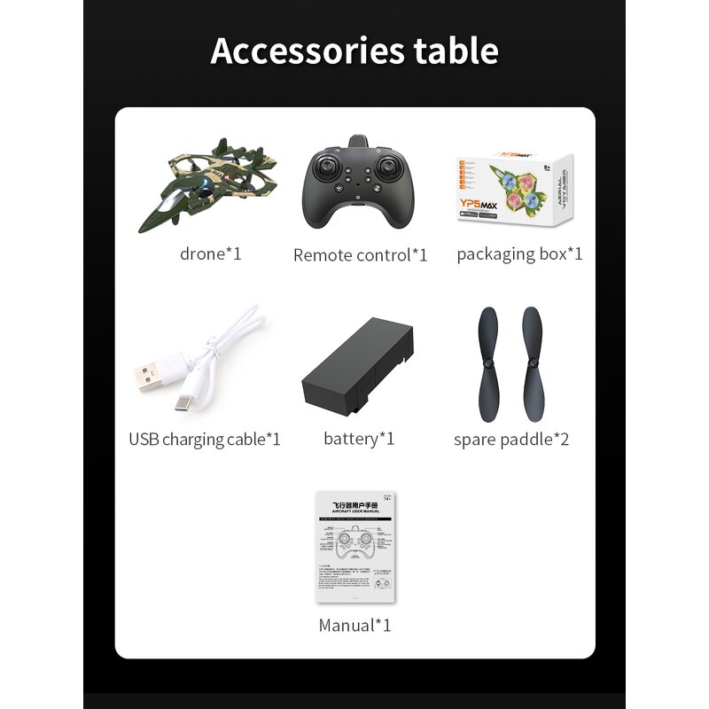 Drone Factory - OEM/ODM Custom YP5 Max 360° Rolling Drop Resistance One-Click Takeoff