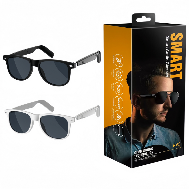 AI Smart Glasses Factory - OEM/ODM Custom Touch Control HIFI Music Answer Call UV Proof