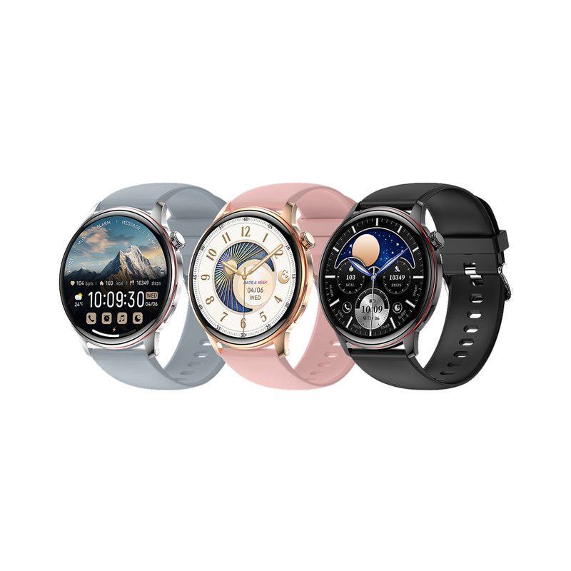 Smart Watch Factory - OEM/ODM Custom 1.43 Inch AMOLED Metal Crown Always on Display