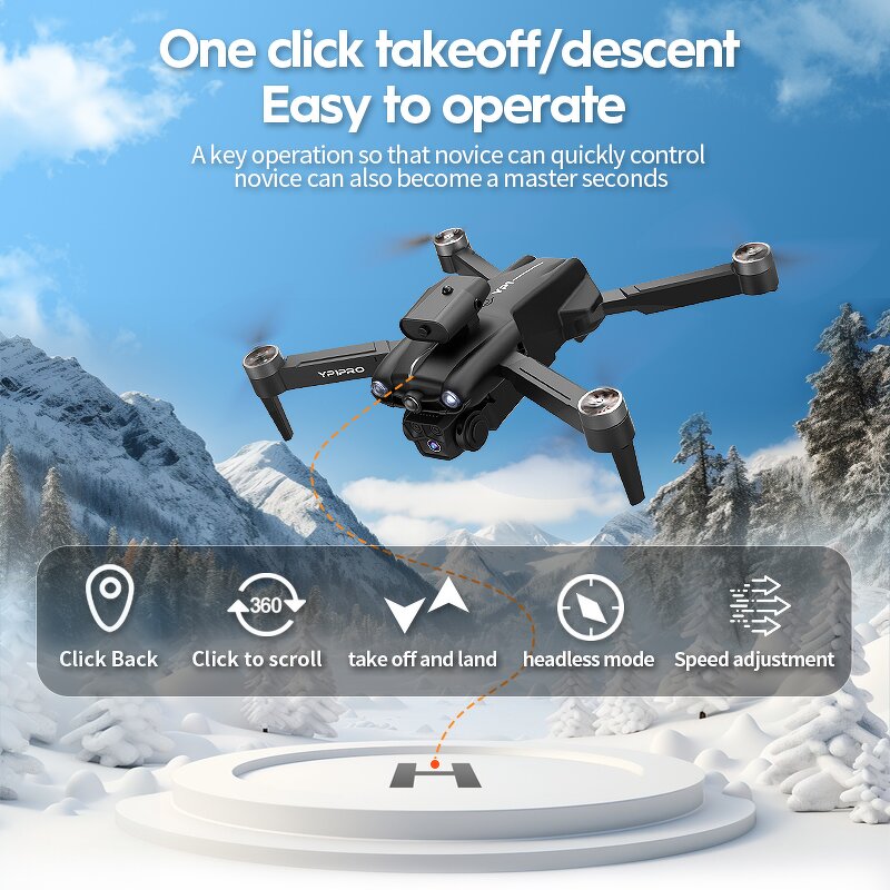 Drone Factory - OEM/ODM Custom YP1 Pro HD Intelligent Obstacle Avoidance 10 Minutes Fly