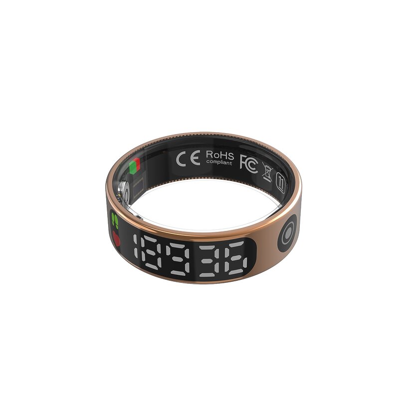 Smart Ring Factory - OEM/ODM Custom TK9 Heart Rate Blood Pressure IP68 Waterproof