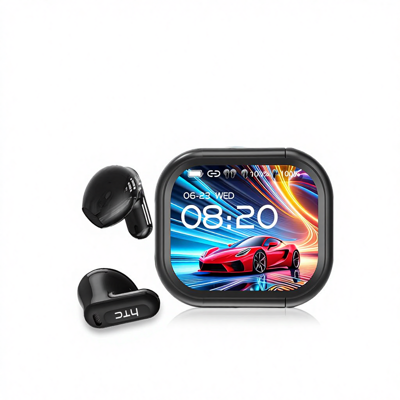 Chatgpt Earphone Factory - OEM/ODM Custom NE20 Real-time AI Translation BT 6.0 LCD Screen