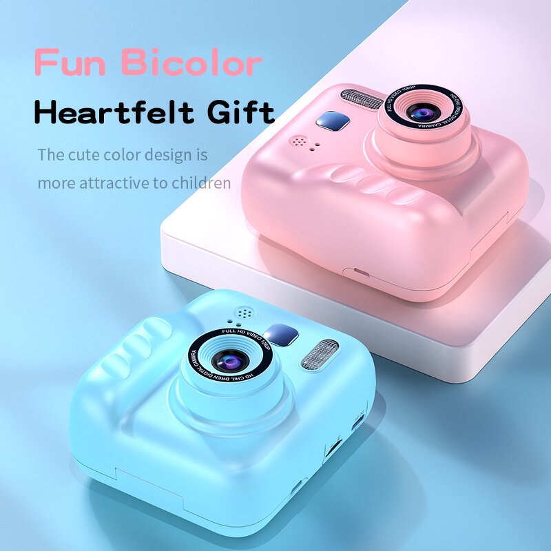 Kids Camera Factory - OEM/ODM Custom 2.0inch IPS 296*240 Screen 30W Pixel Print