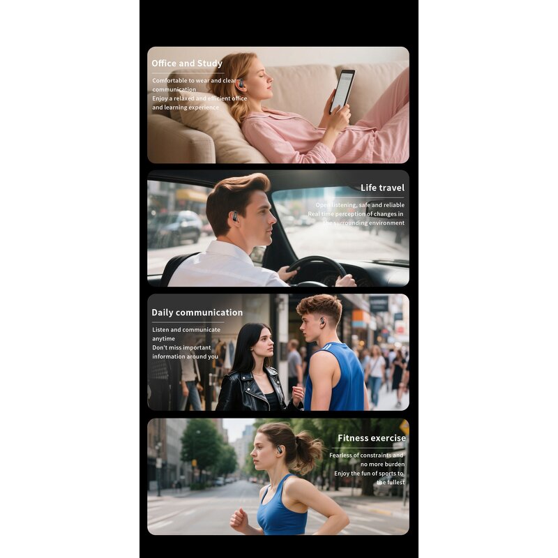 Wireless Earphone Factory - OEM/ODM Custom NE19 Ai Auto Pairing HiFi Sound BT 6.0