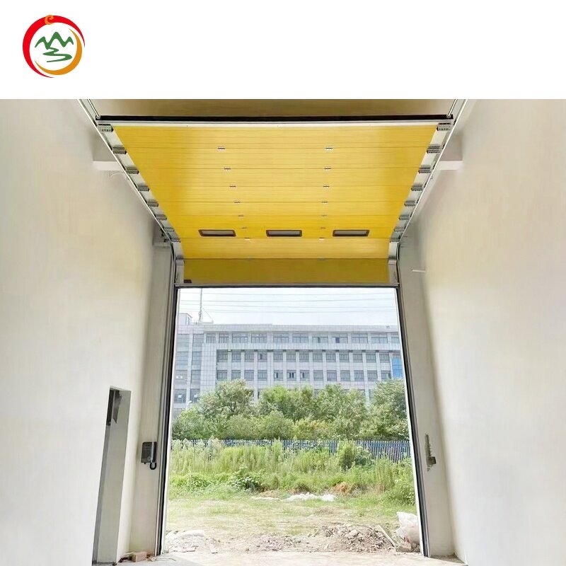 High-Speed Overhead Door Factory - OEM Modern Automatic Lift-Up Stainless Steel Polymer