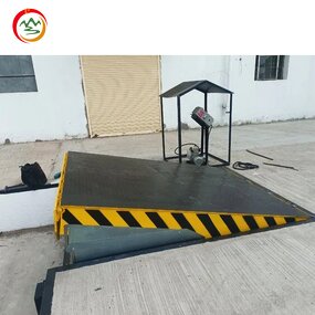 Hydraulic Dock Leveler Manufacturer - OEM HS Automatic Movable Air Powered Powder Coated