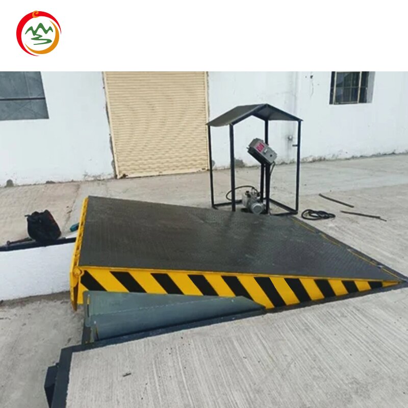 Hydraulic Dock Leveler Manufacturer - OEM HS Automatic Movable Air Powered Powder Coated