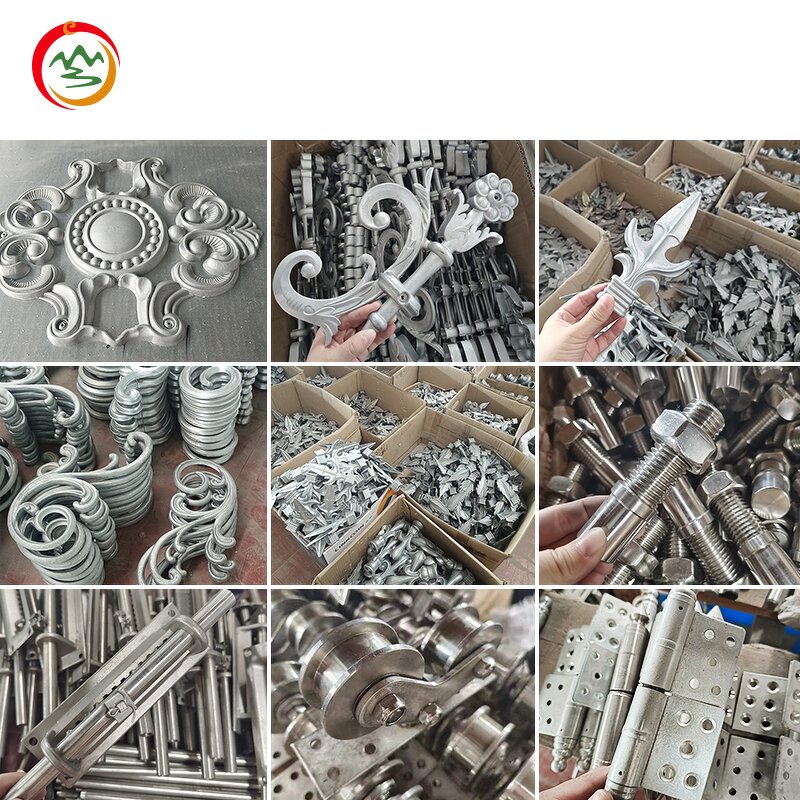 Aluminum Courtyard Door Factory - OEM Customized Wrought High Security Sliding Automatic