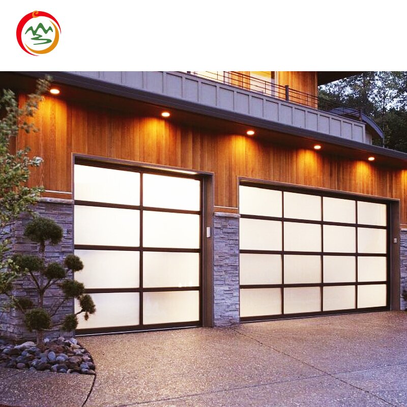 Residential Garage Door Manufacturer - OEM Hot Sales Modern Automatic Aluminum Insulated