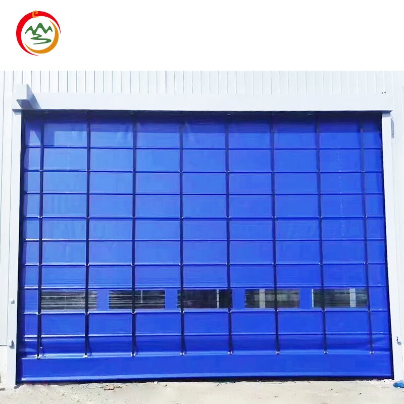 High-Speed PVC Shutter Door Factory - OEM Custom Plywood Material Thermal Metal Support