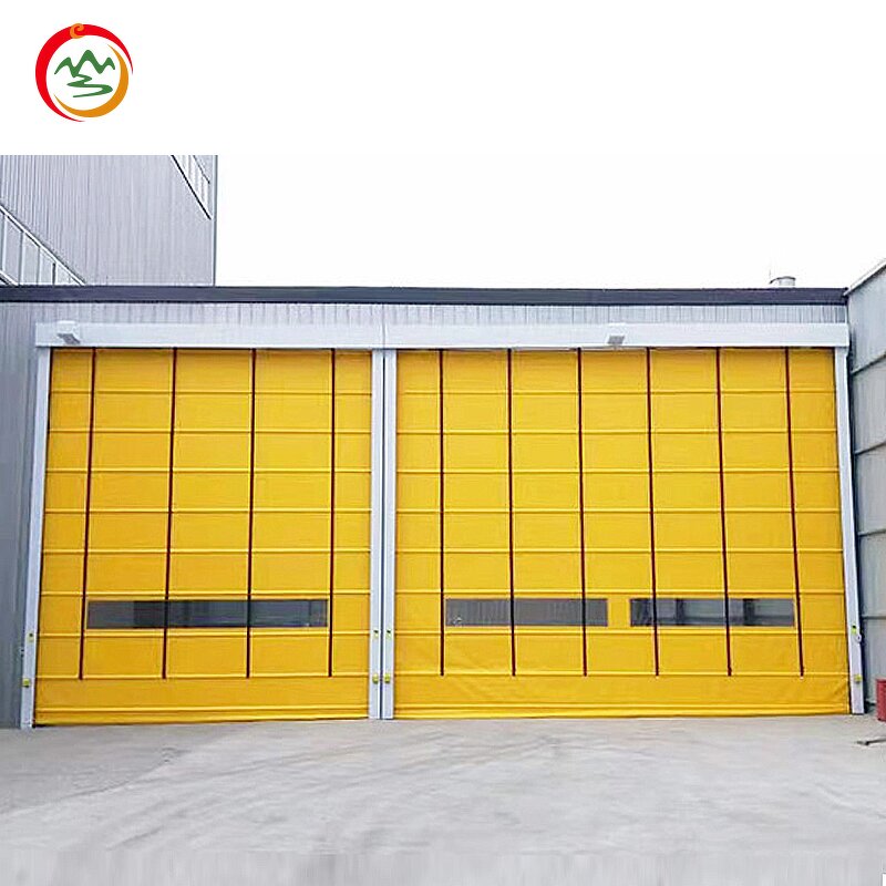 Self-Repairing Roll Door Factory - OEM Modern Industrial PVC Fabric High Speed