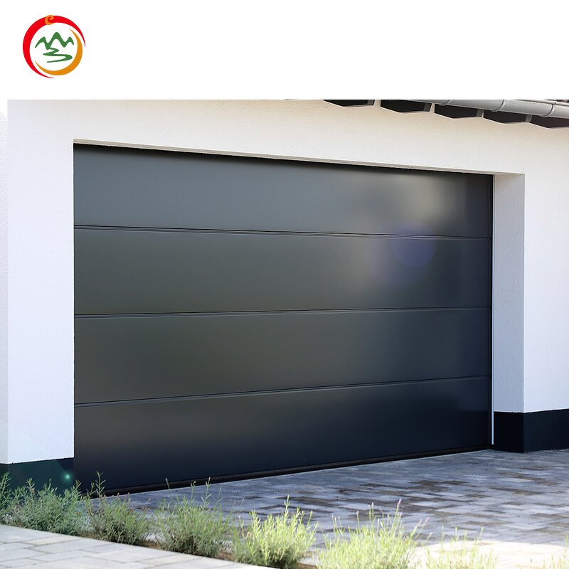 Glass Roller Shutter Door Factory - OEM Modern 16x7 Side-Hung Automatic Open