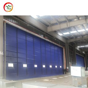 Automatic Roll up Door Manufacturer - OEM Customized Polymer Fast Windproof Industrial