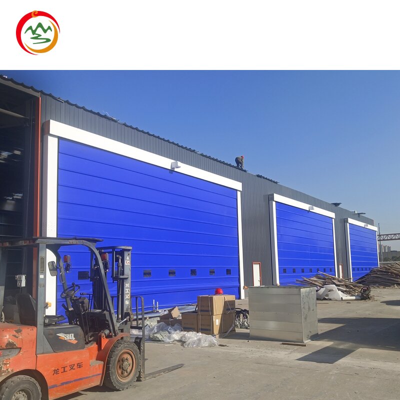PVC Fast Door Factory - OEM Electric Geomagnetic Induction Stacking Foldable