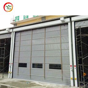 Fireproof Fast Door Manufacturer - OEM Anti-Pinch PVC High-Speed Stacking Roller