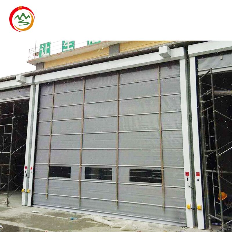 Fireproof Fast Door Manufacturer - OEM Anti-Pinch PVC High-Speed Stacking Roller