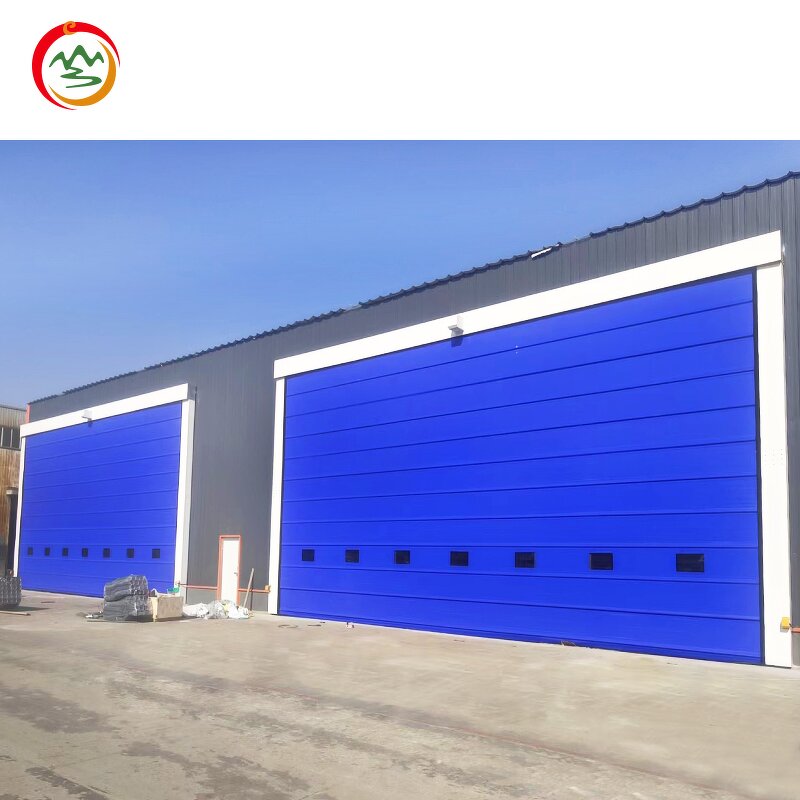 Stacking Door Factory - OEM Industrial Wind-Resistant PVC for Garbage Station