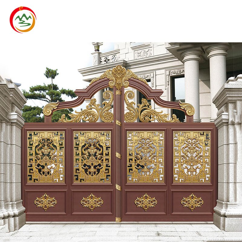Aluminum Fence Gate Manufacturer - OEM Modern House Entrance Main Gate Front Gates
