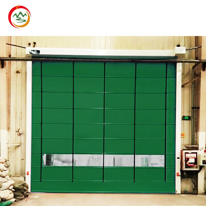 Industrial PVC Fast Door Factory - OEM High Speed Radar Sensing Stacking Door