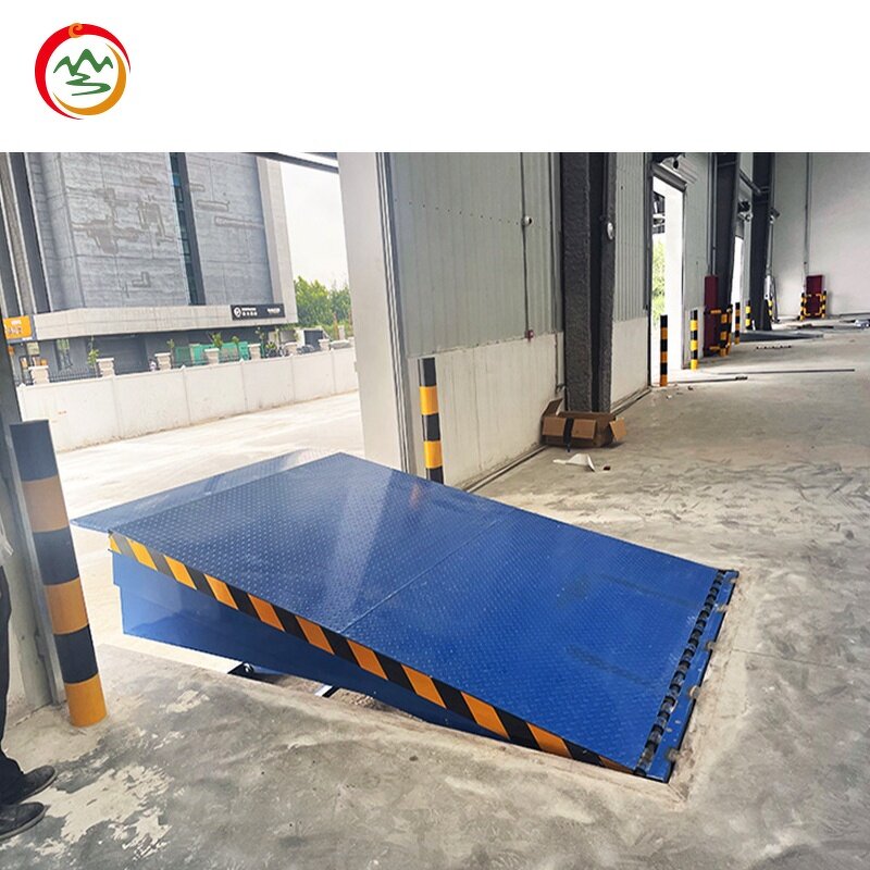 Hydraulic Dock Leveller Factory - OEM HS 10T Automatic with Powder Coated Surface