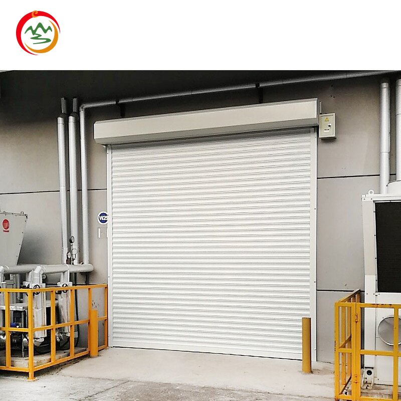 Aluminum Rolling Shutter Door Factory - OEM Modern Commercial Windproof with Motor Accessory