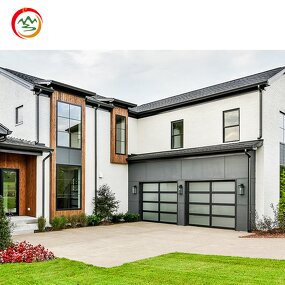 Automatic Garage Door Factory - OEM Modern Aluminum Steel Tempered Glass Sectional